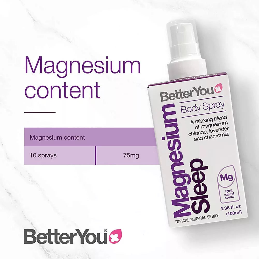 BetterYou Magnesium Sleep Body Spray (100 ml)