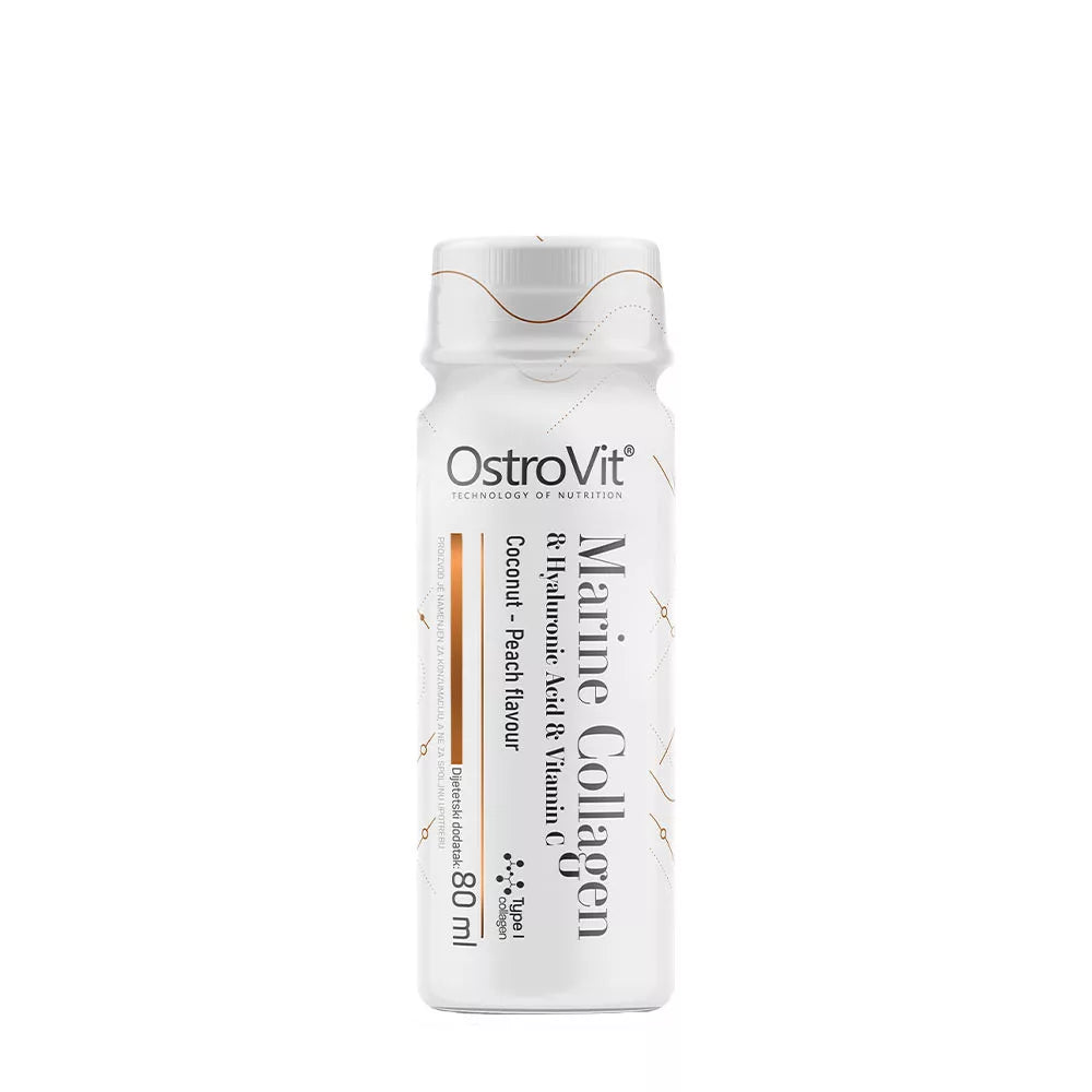 OstroVit Marine Collagen Shot (80 ml, Coconut & Peach)