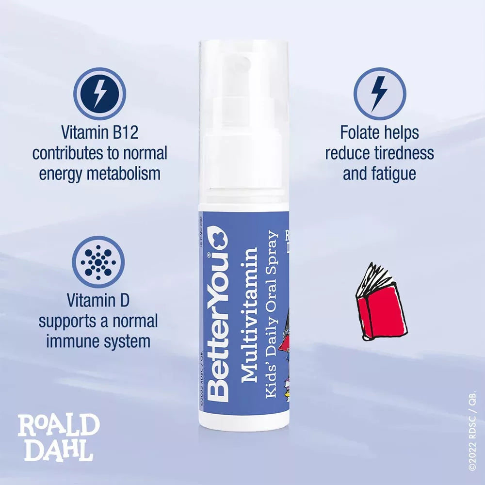 BetterYou Multivitamin Kids' Oral Spray (25 ml, Chocolate and Marshmallow)