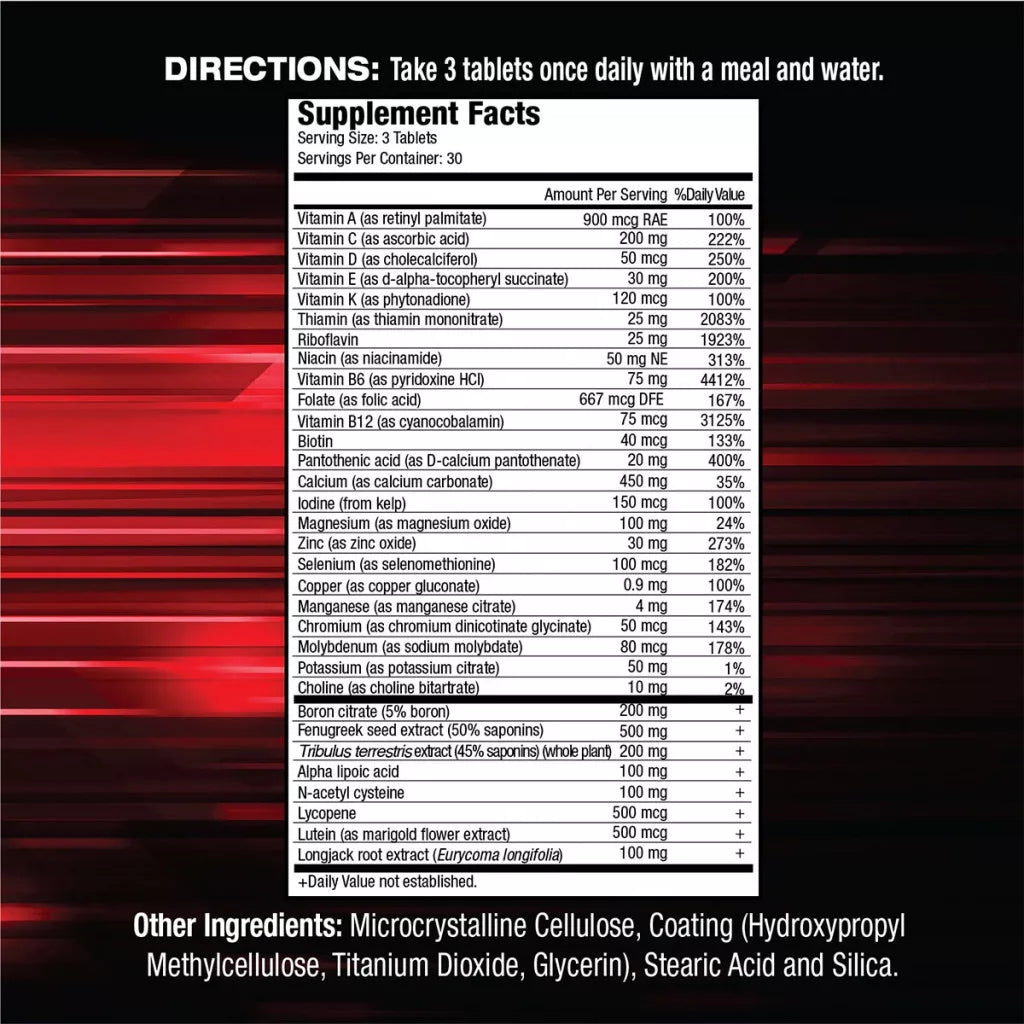 MuscleMeds Vitamin T (90 Tablets)