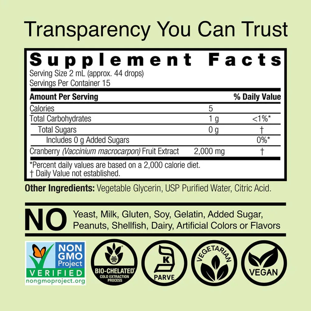 Nature's Answer Cranberry Extract (1 fl. oz.)