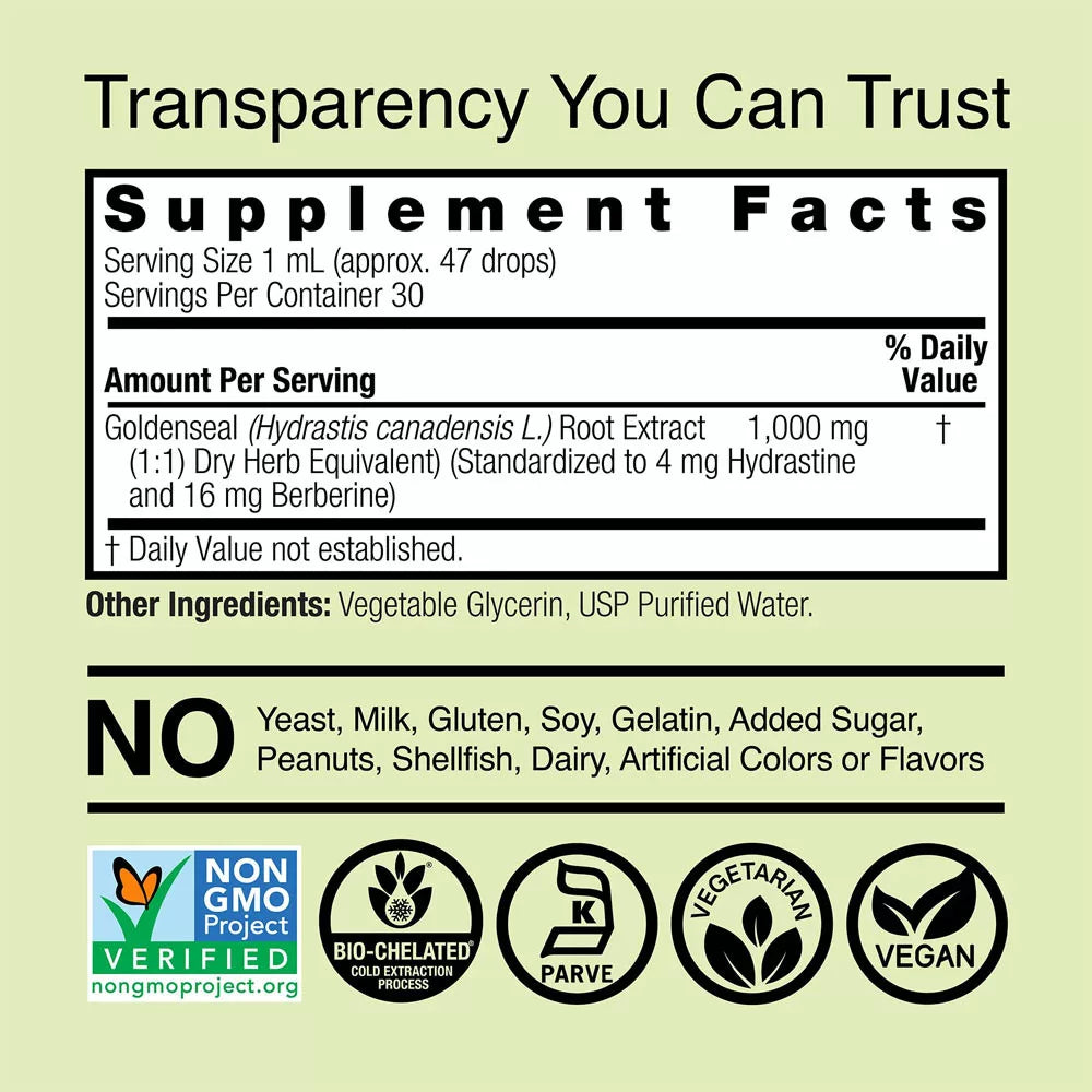 Nature's Answer Goldenseal Extract (1 fl. oz.)