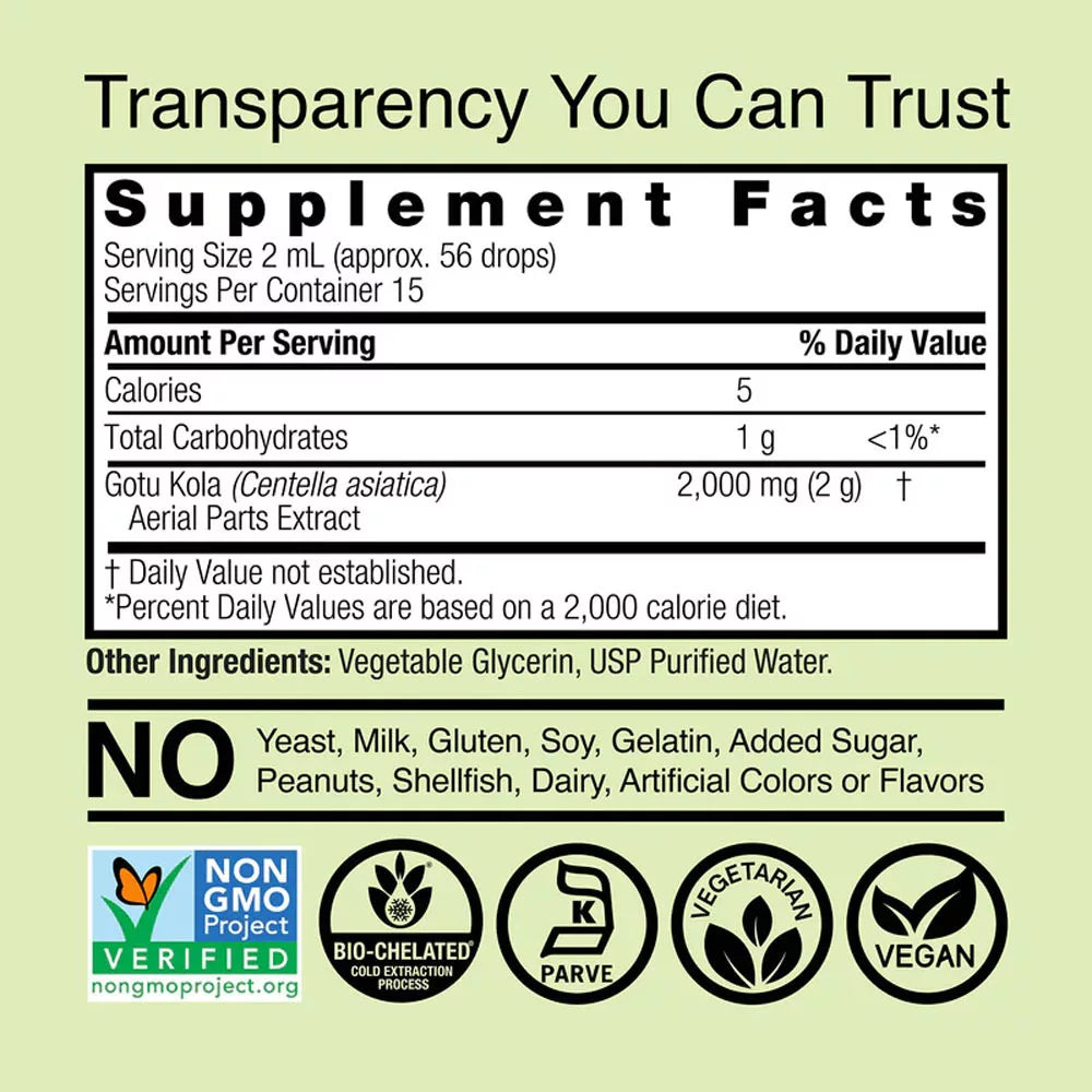 Nature's Answer Gotu Kola Extract (1 fl. oz.)