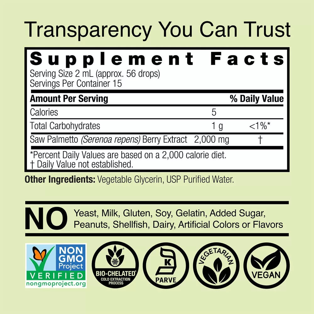 Nature's Answer Saw Palmetto Extract (1 fl. oz.)