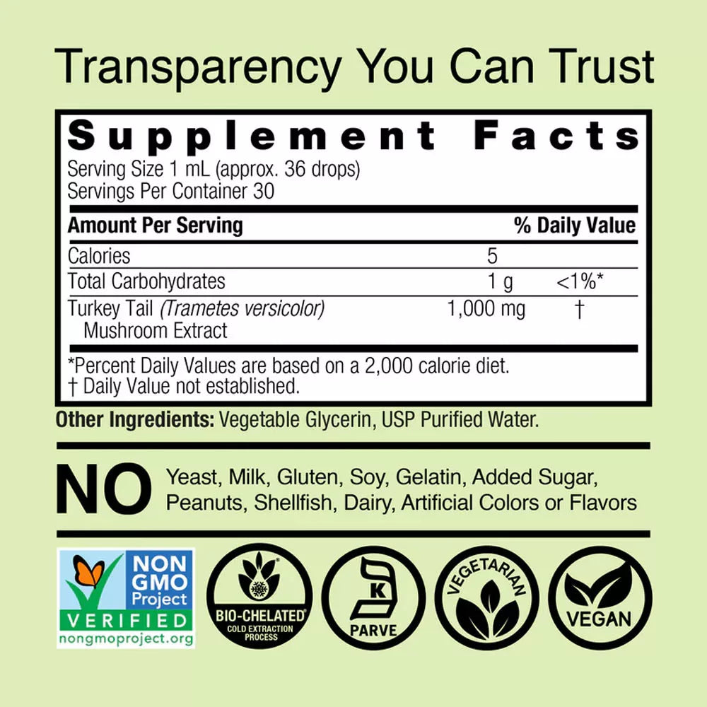 Nature's Answer Turkey Tail Extract (1 fl. oz.)