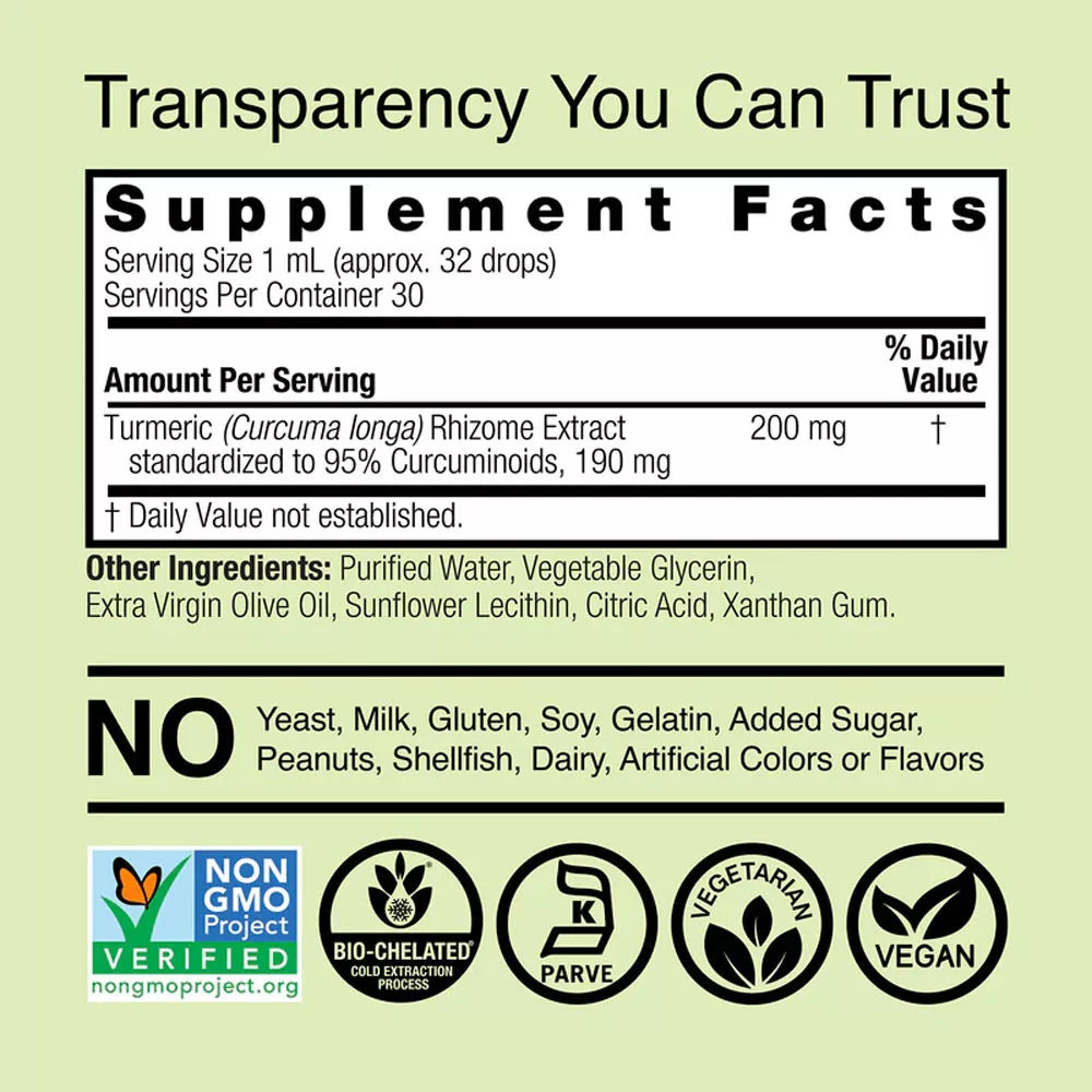 Nature's Answer Turmeric-3 Extract (1 fl. oz.)