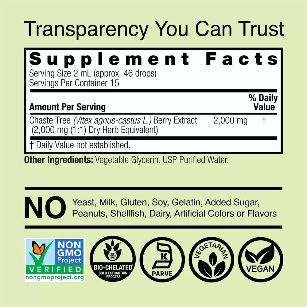 Nature's Answer Chasteberry Vitex Agnus Castus (1 fl. oz.)