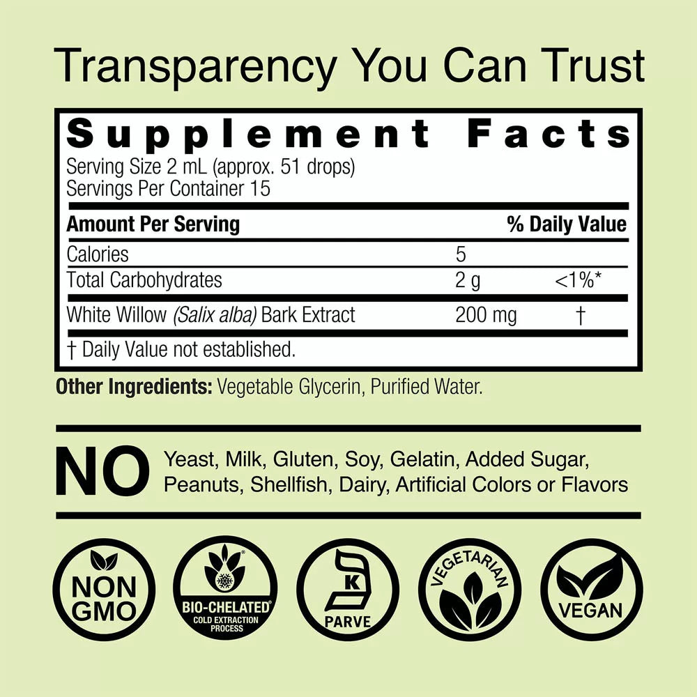 Nature's Answer White Willow Extract (1 fl. oz.)