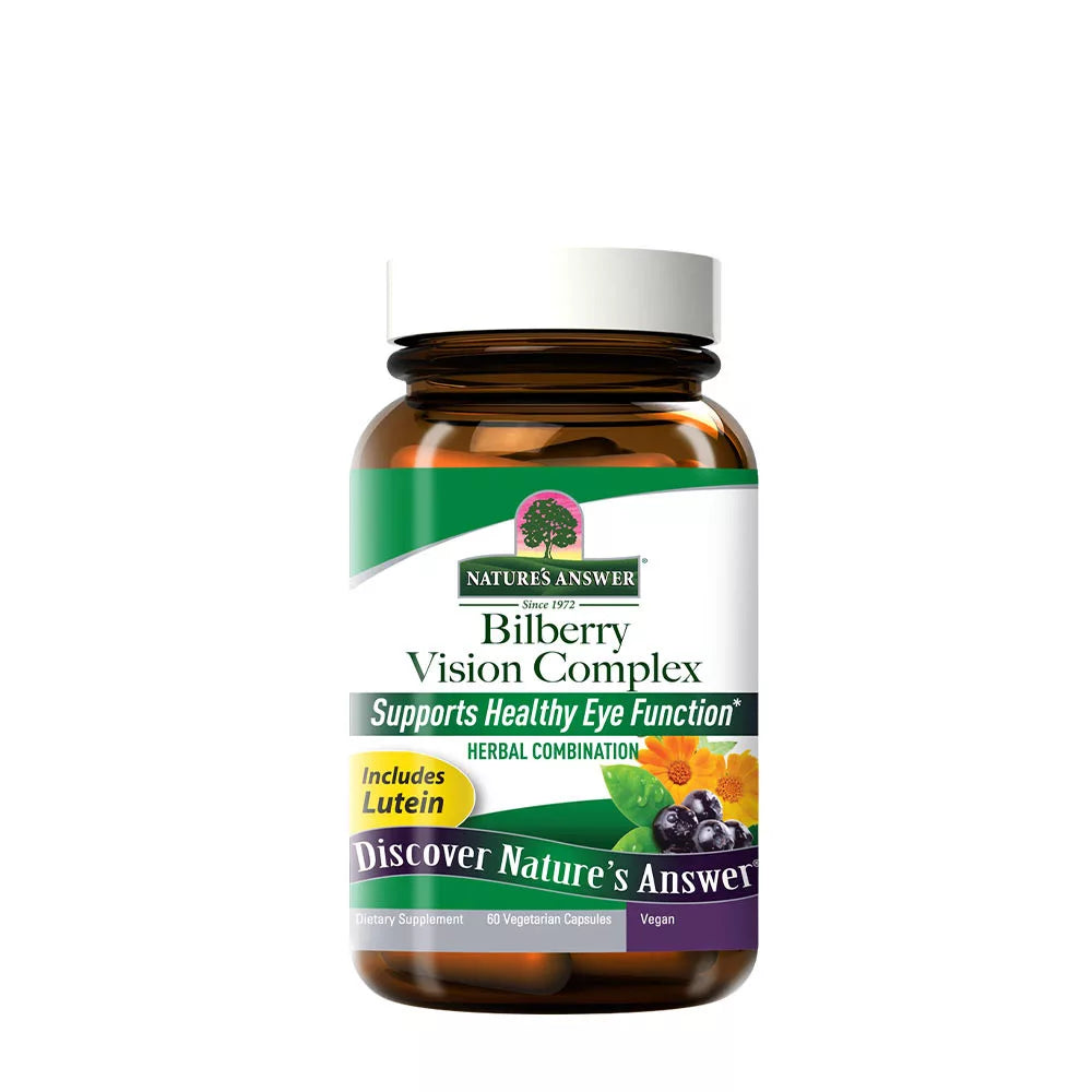 Nature's Answer Bilberry Vision Complex (60 Veg Capsules)