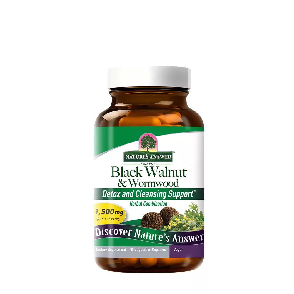 Nature's Answer Black Walnut & Wormwood (90 Veg Capsules)