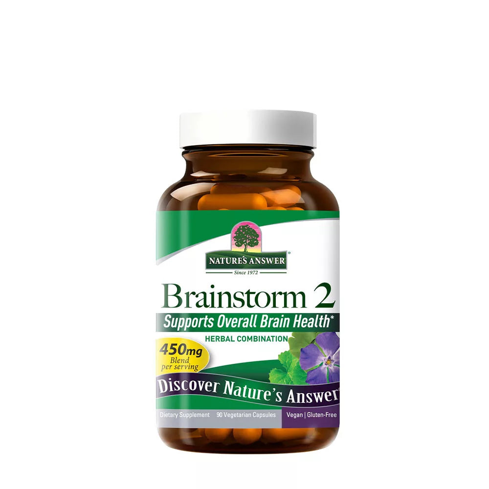 Nature's Answer Brainstorm 2 (90 Veg Capsules)
