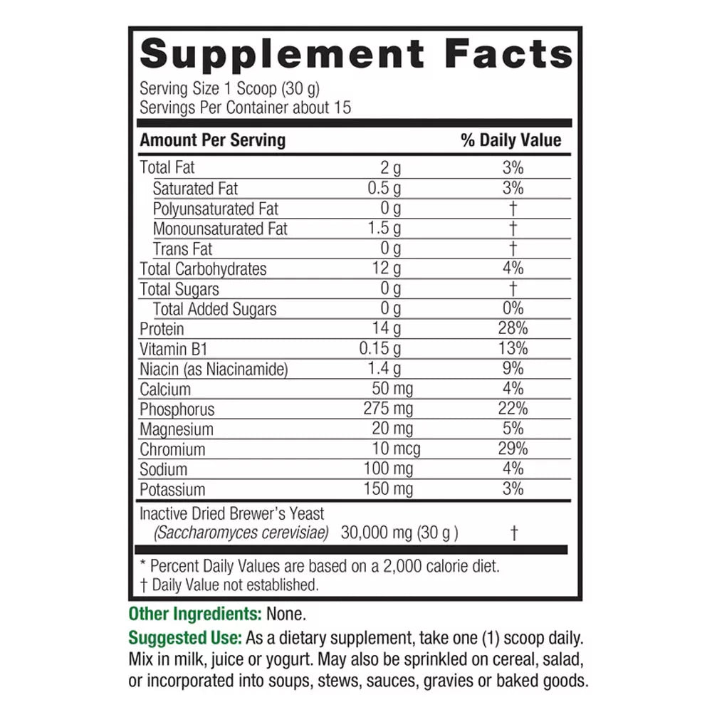 Nature's Answer Brewers Yeast (16 oz.)