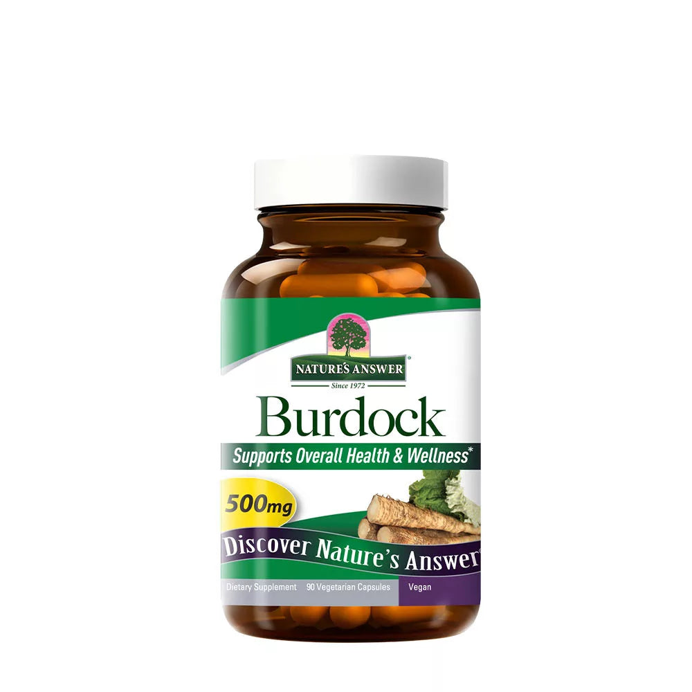 Nature's Answer Burdock Root (90 Veg Capsules)