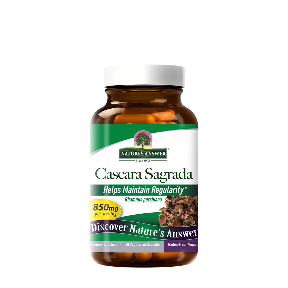 Nature's Answer Cascara Sagrada Bark (90 Veg Capsules)
