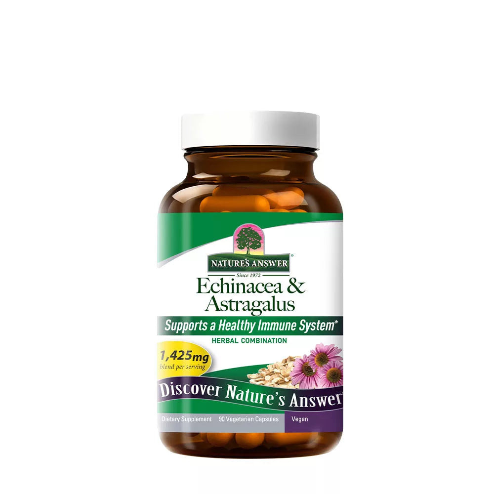 Nature's Answer Echinacea & Astragalus (90 Veg Capsules)