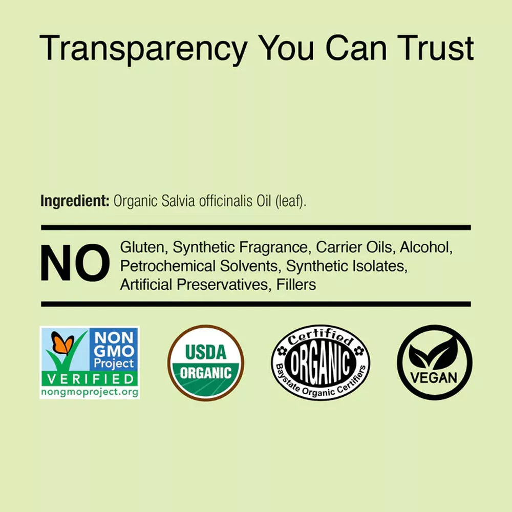 Nature's Answer Organic Spearmint (0.5 fl. oz.)