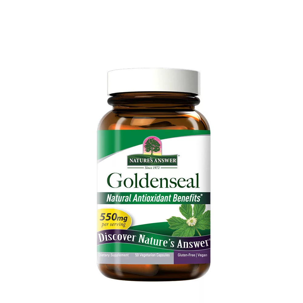 Nature's Answer Goldenseal Root (50 Veg Capsules)