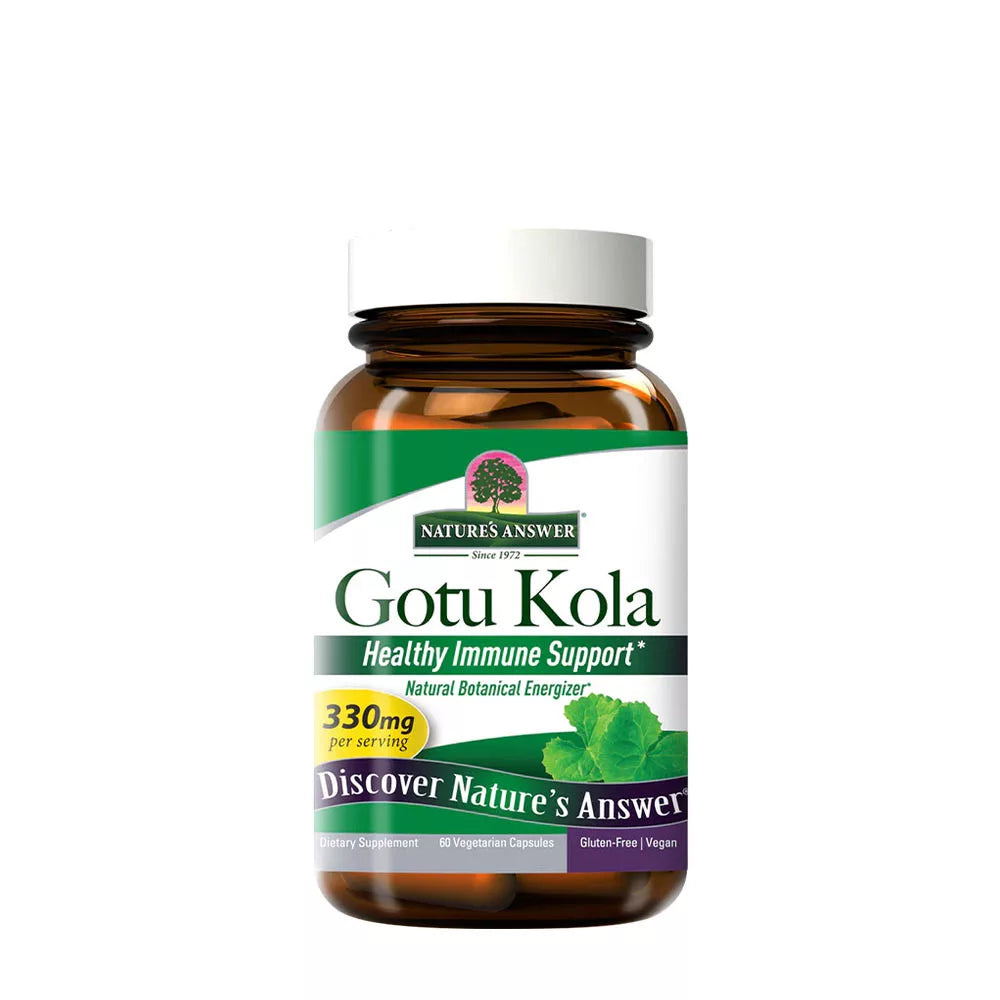 Nature's Answer Gotu Kola Herb (60 Veg Capsules)
