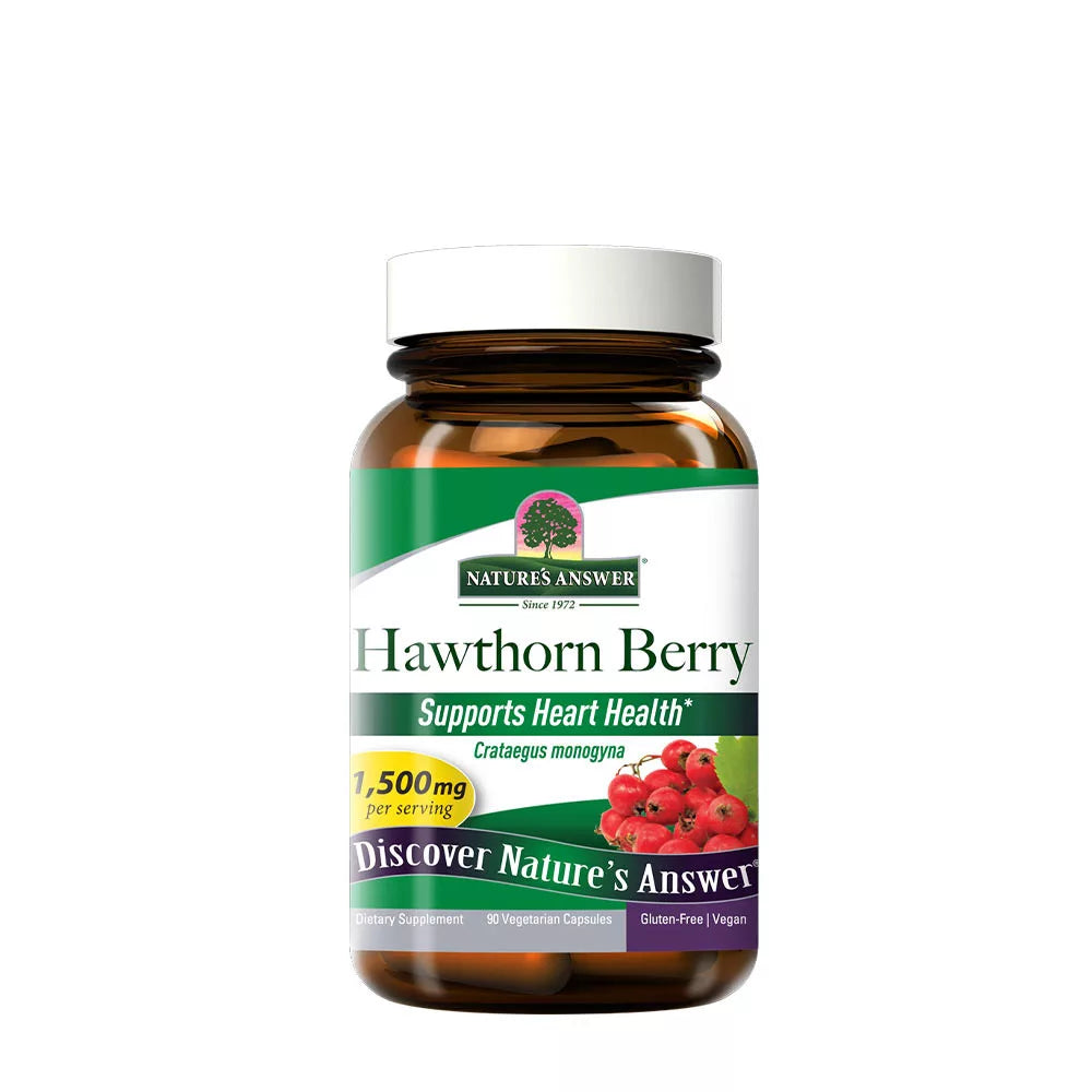 Nature's Answer Hawthorn Berry (90 Veg Capsules)