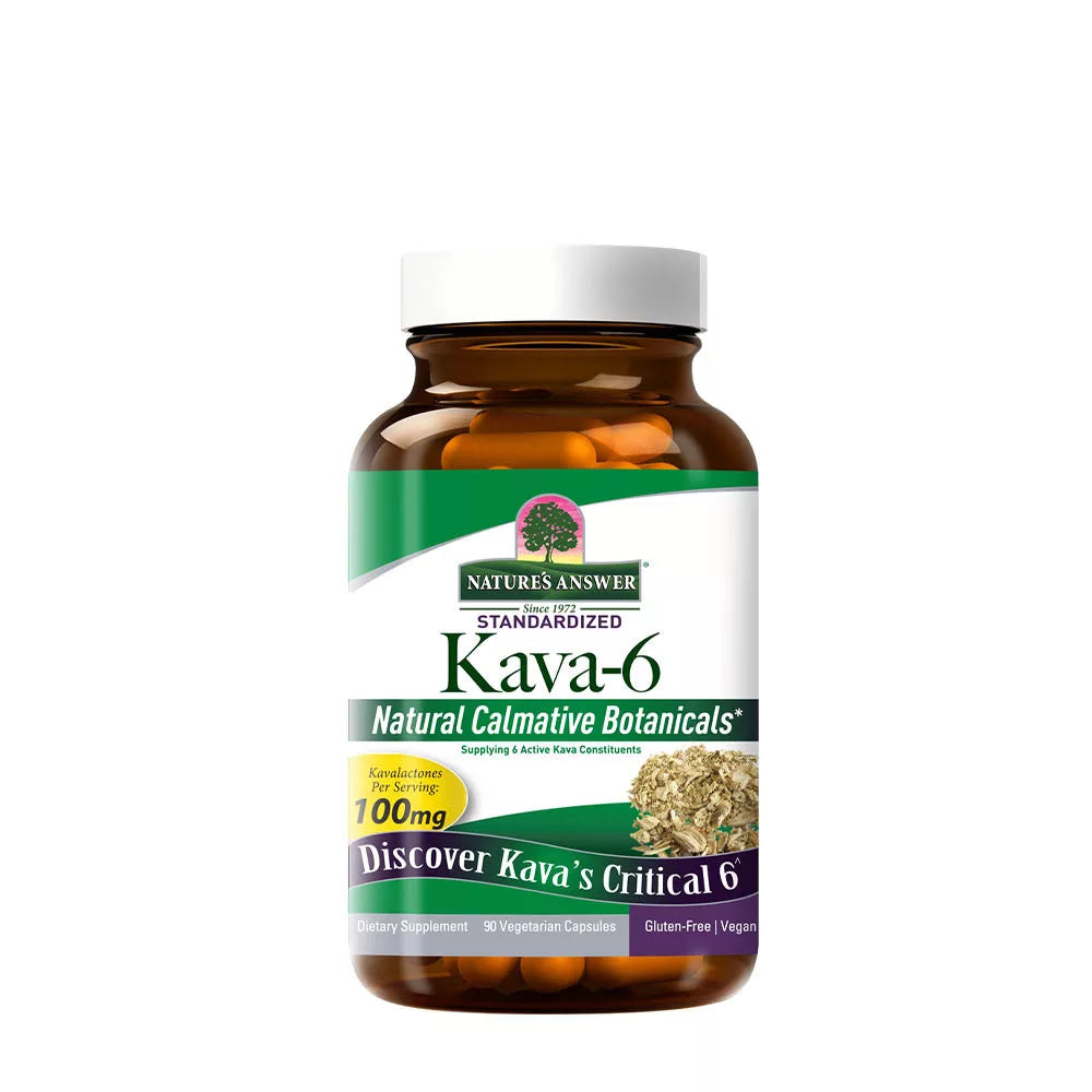 Nature's Answer Kava-6 (90 Veg Capsules)