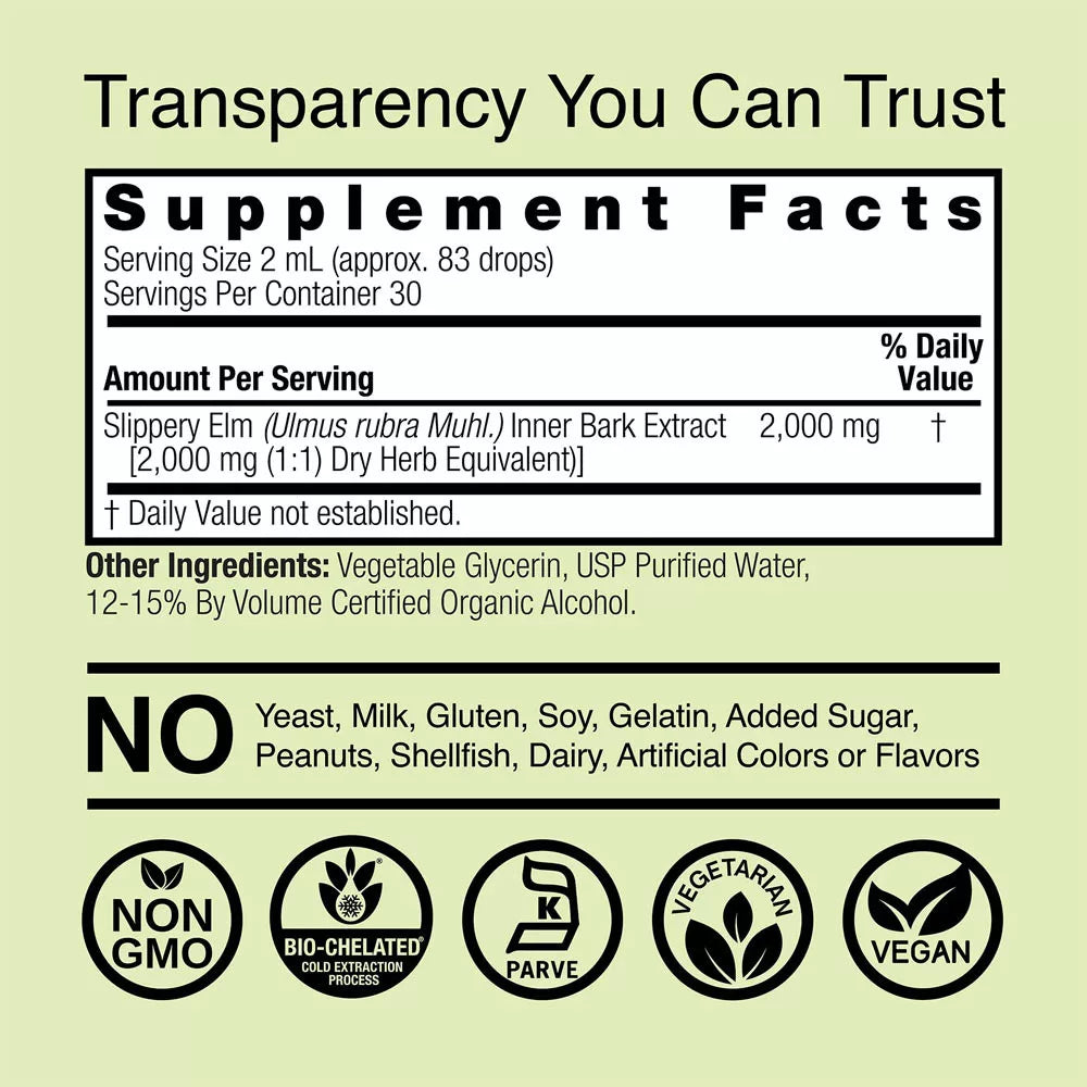 Nature's Answer Slippery Elm Extract (2 fl. oz.)