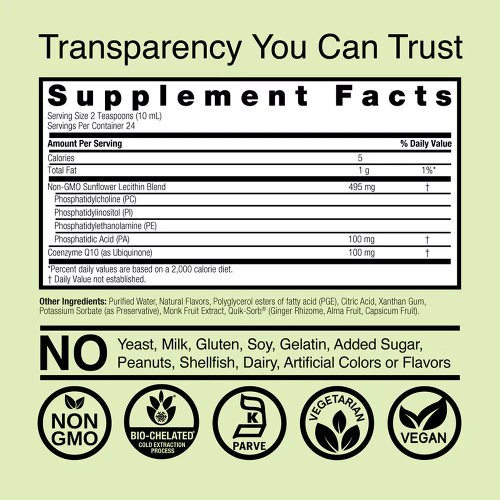 Nature's Answer CO-Q10 100 mg Liquid (8 fl. oz., Orange)