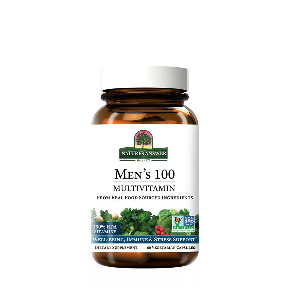 Nature's Answer Men's 100 Multivitamin (60 Veg Capsules)