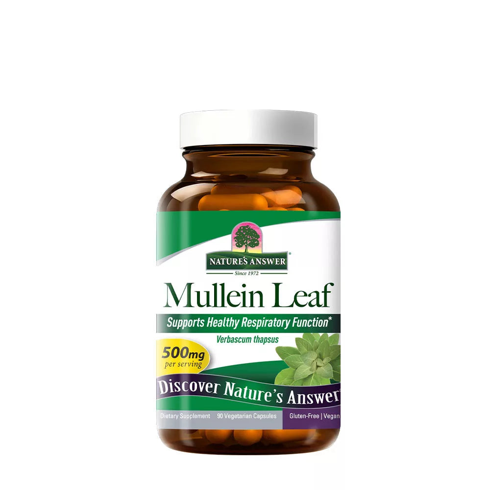 Nature's Answer Mullein Leaf (90 Veg Capsules)