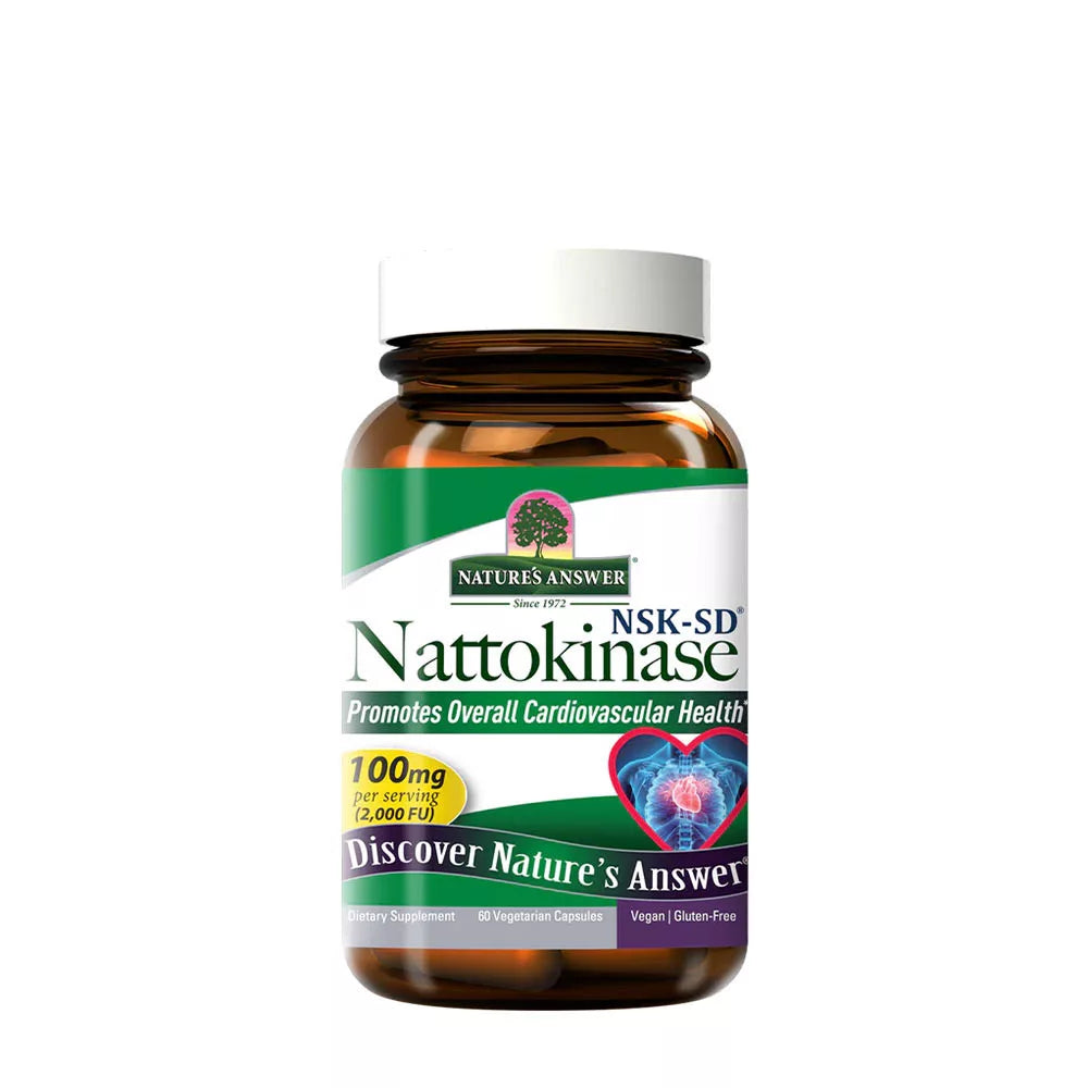 Nature's Answer Nattokinase NSK-SD (60 Veg Capsules)