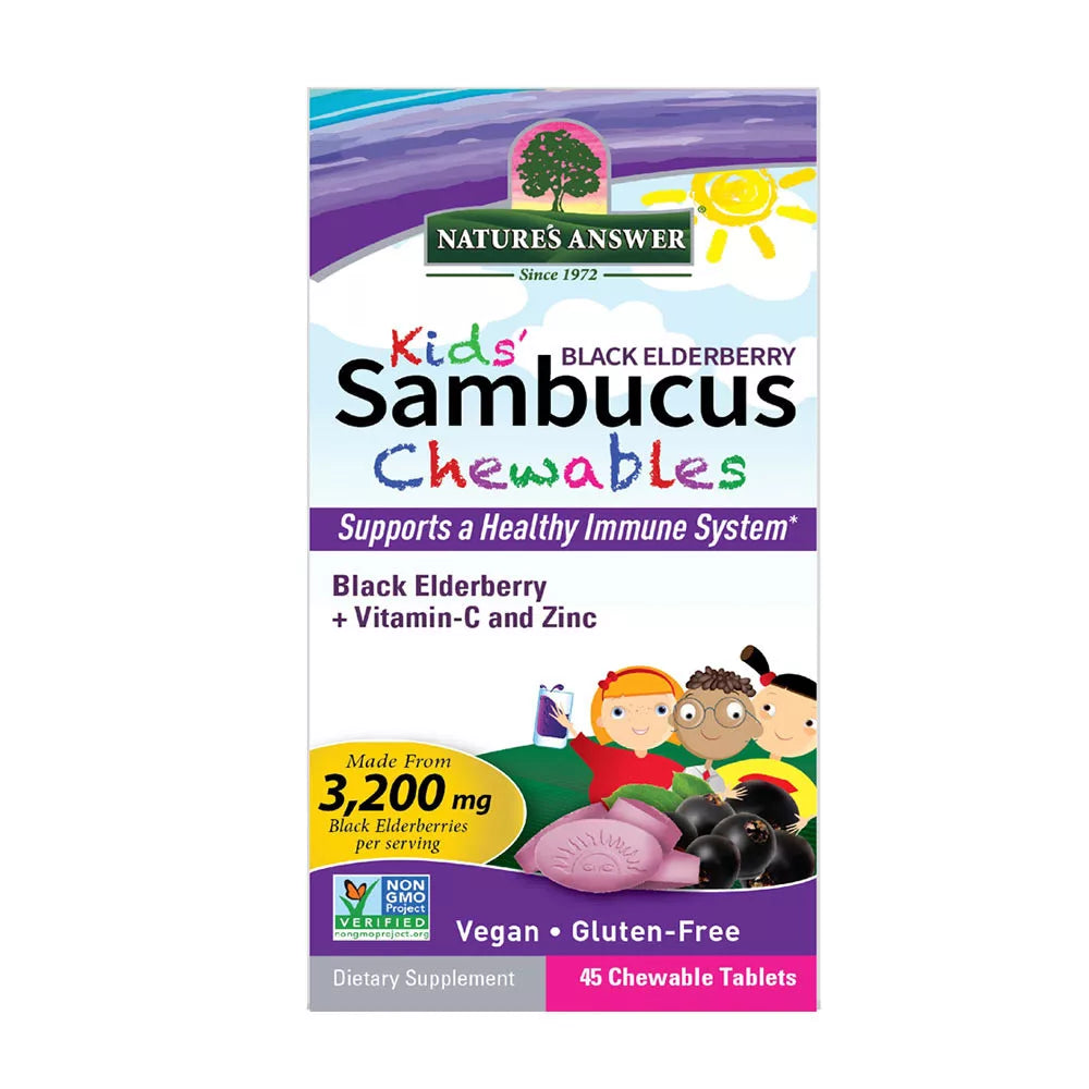 Nature's Answer Kids Sambucus Chewables (45 Chewables)