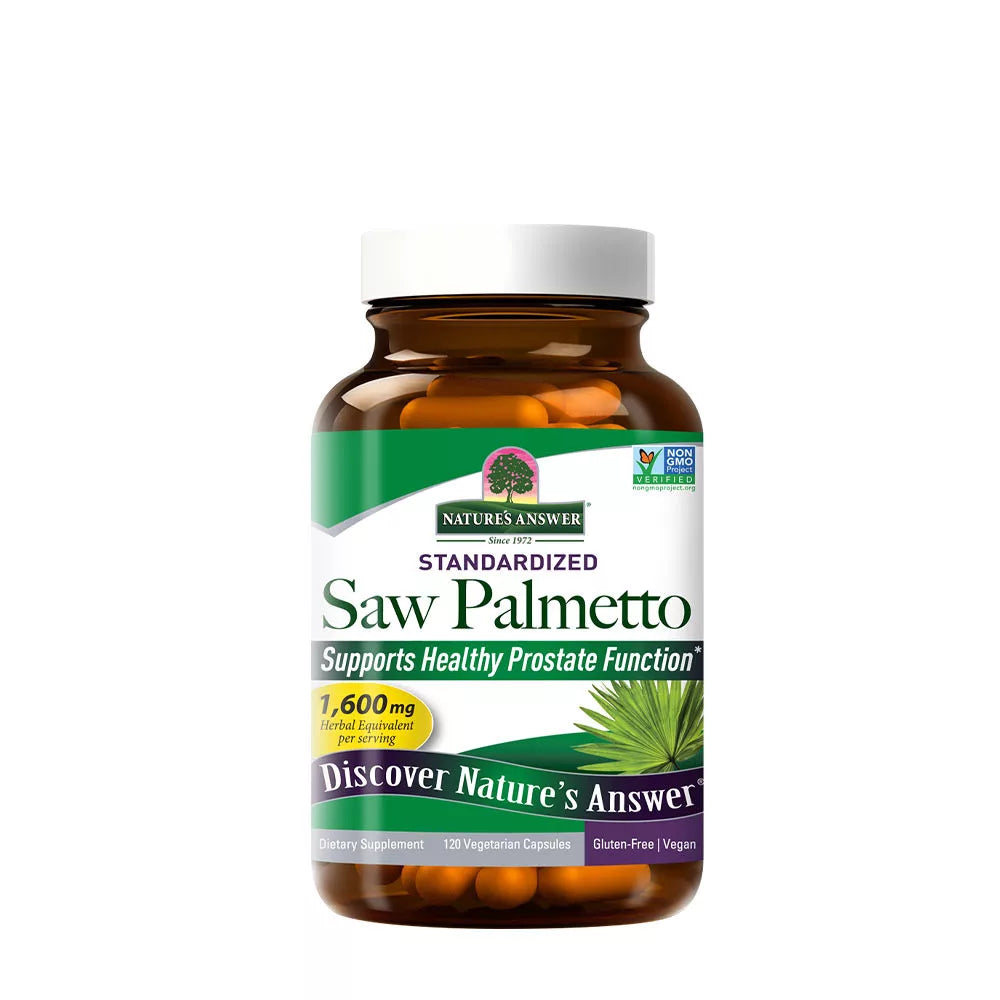Nature's Answer Saw Palmetto (120 Veg Capsules)
