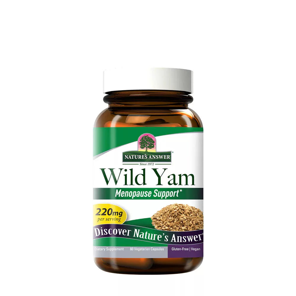 Nature's Answer Wild Yam (60 Veg Capsules)