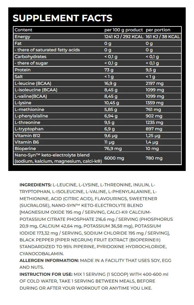 Nanosupps EAAs Nano (420 g, Berry Mix)