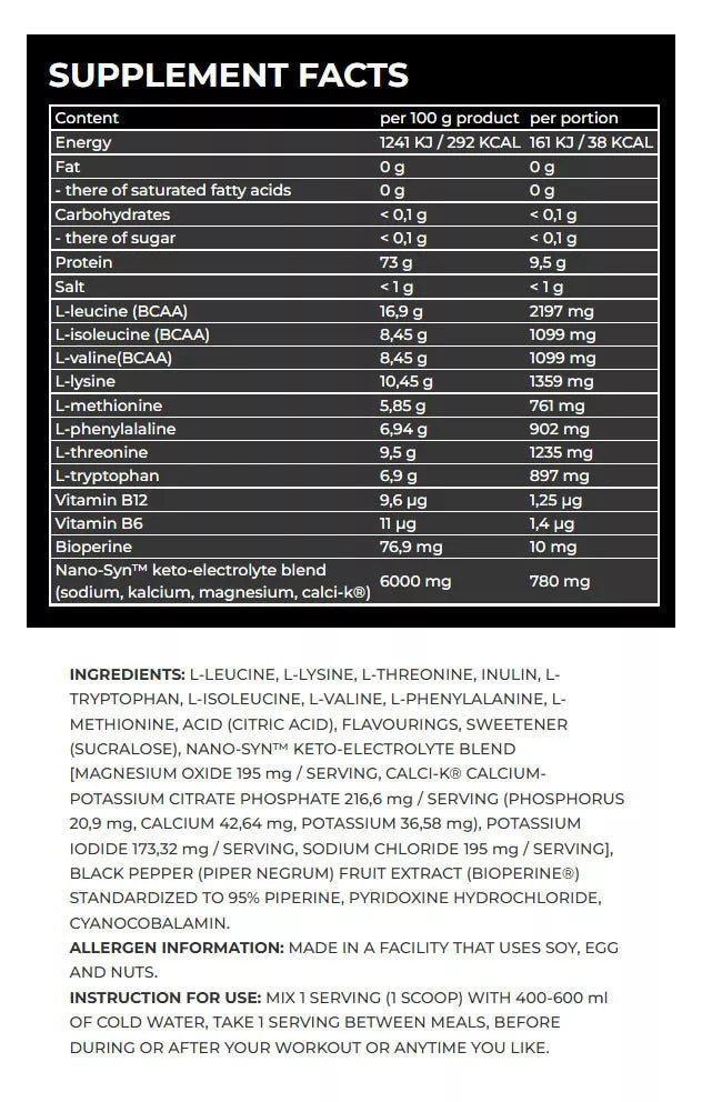 Nanosupps EAAs Nano (420 g, Mango-Rosemary)