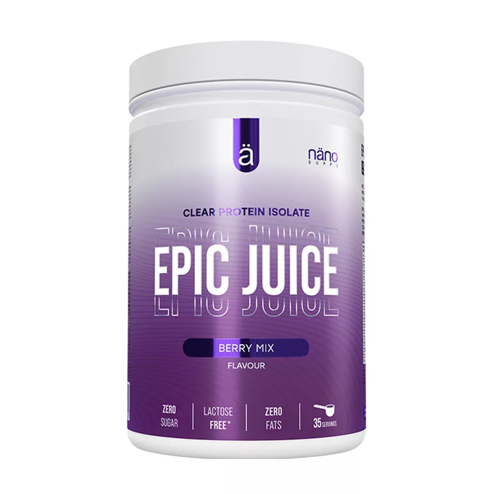 Nanosupps Epic Juice - Whey Protein Isolate (875 g, Berry)