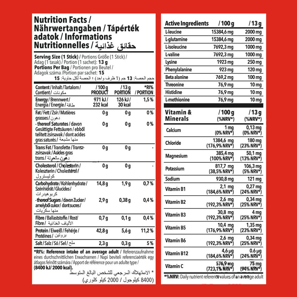 Nanosupps Hydro Amino Doypack (15 x 13 g, Sour Watermelon)