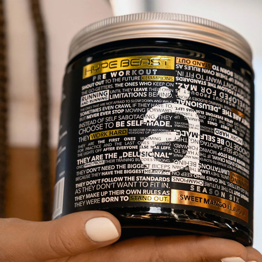 Nanosupps Hype Beast Preworkout Booster (320 g, Sour Green Apple)
