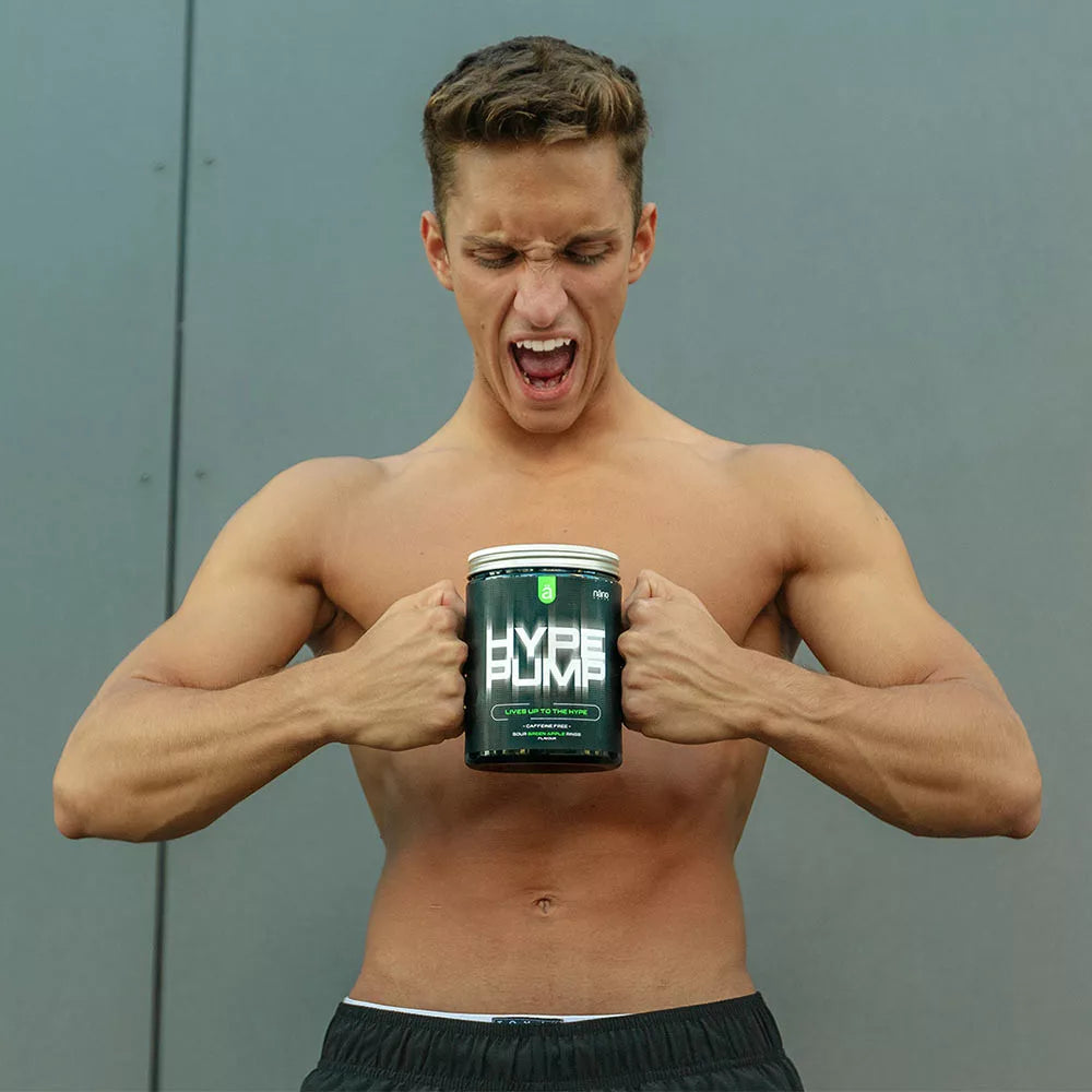 Nanosupps Hype Pump Preworkout Booster (420 g, Sour Green Apple Rings)