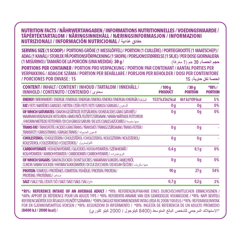 Nanosupps Protein Water (450 g, Berry Mix)