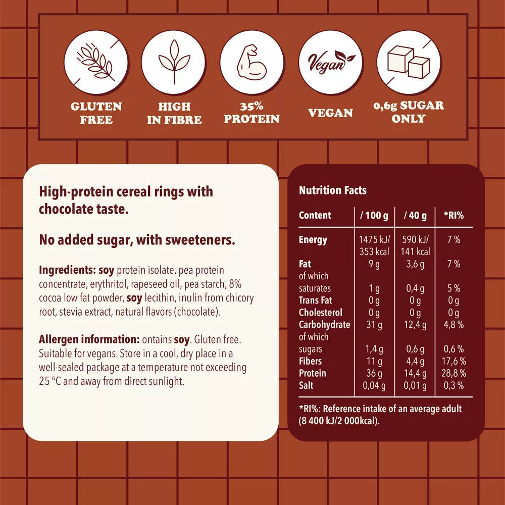 Nanosupps Protein Cereal (250 g, Chocolate)