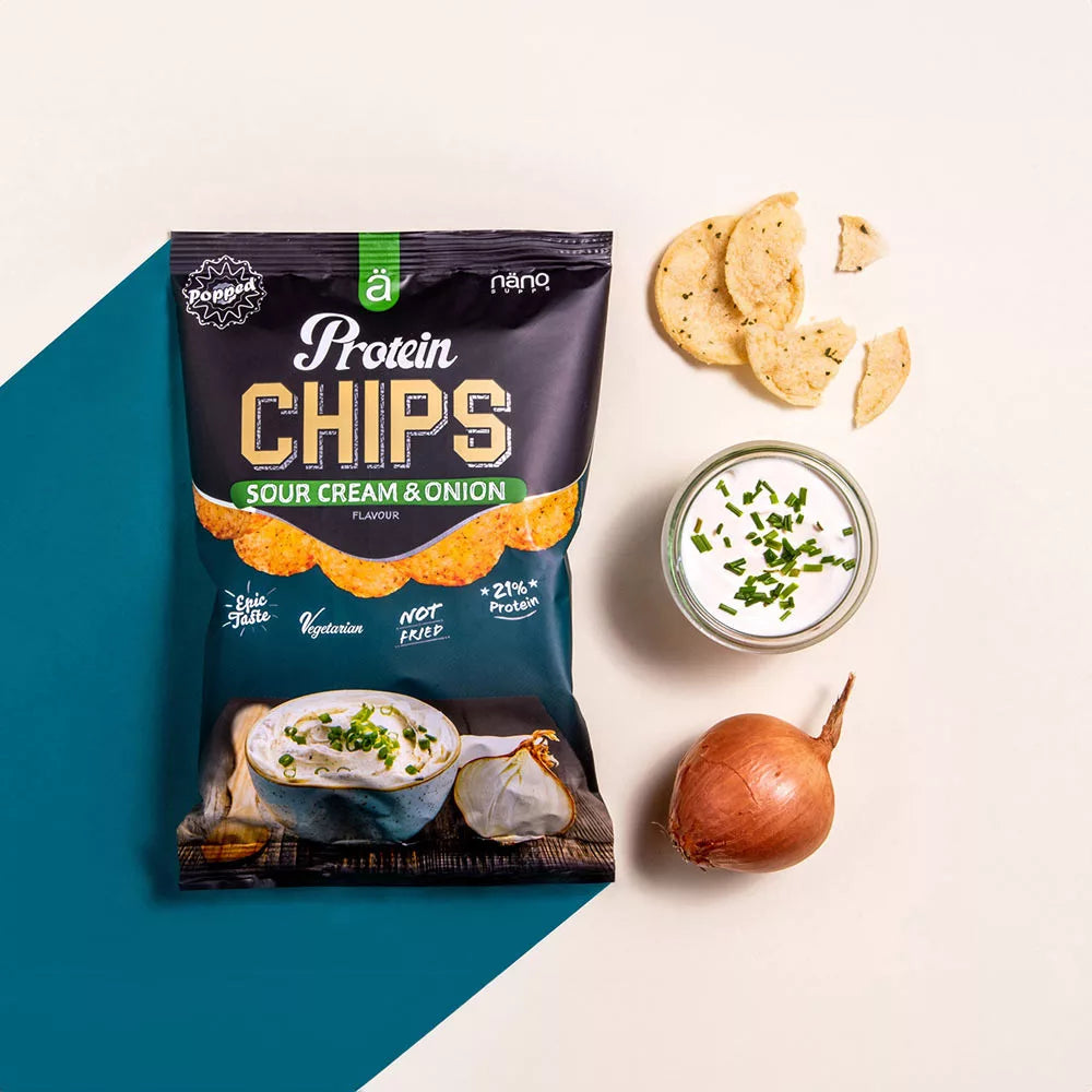 Nanosupps Protein Chips (40 g, Sour cream onion)