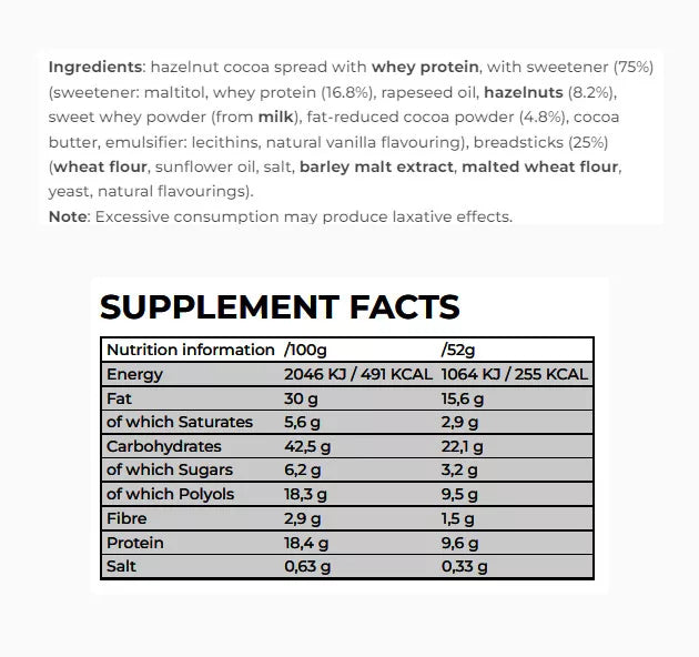 Nanosupps Protein Dips (52 g, Chocolate Hazelnut)