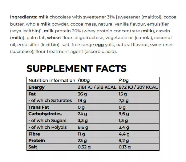 Nanosupps Protein Wafer (40 g, Salted Caramel)