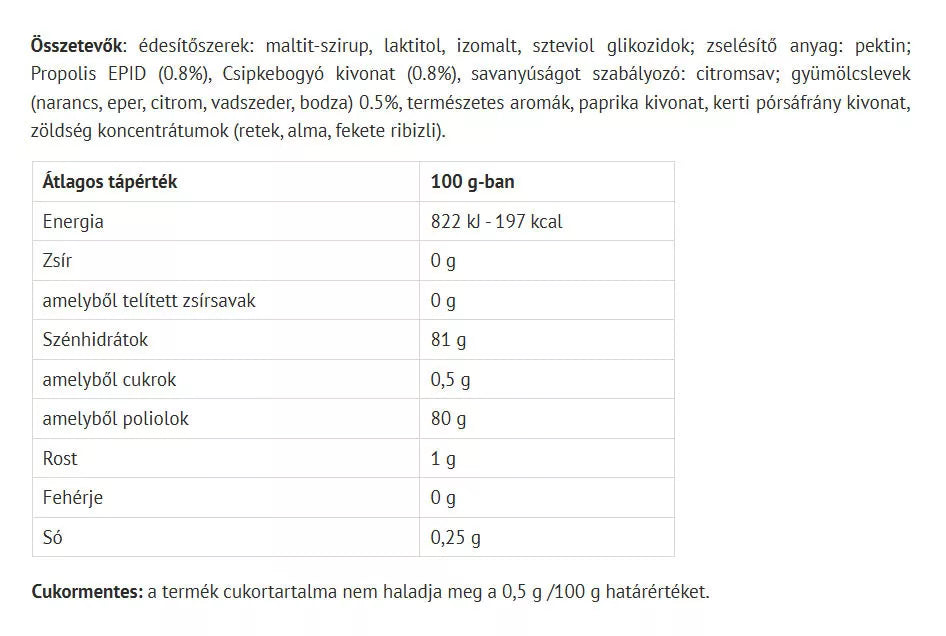 Natur Tanya Jelly Junior (65 gummies)