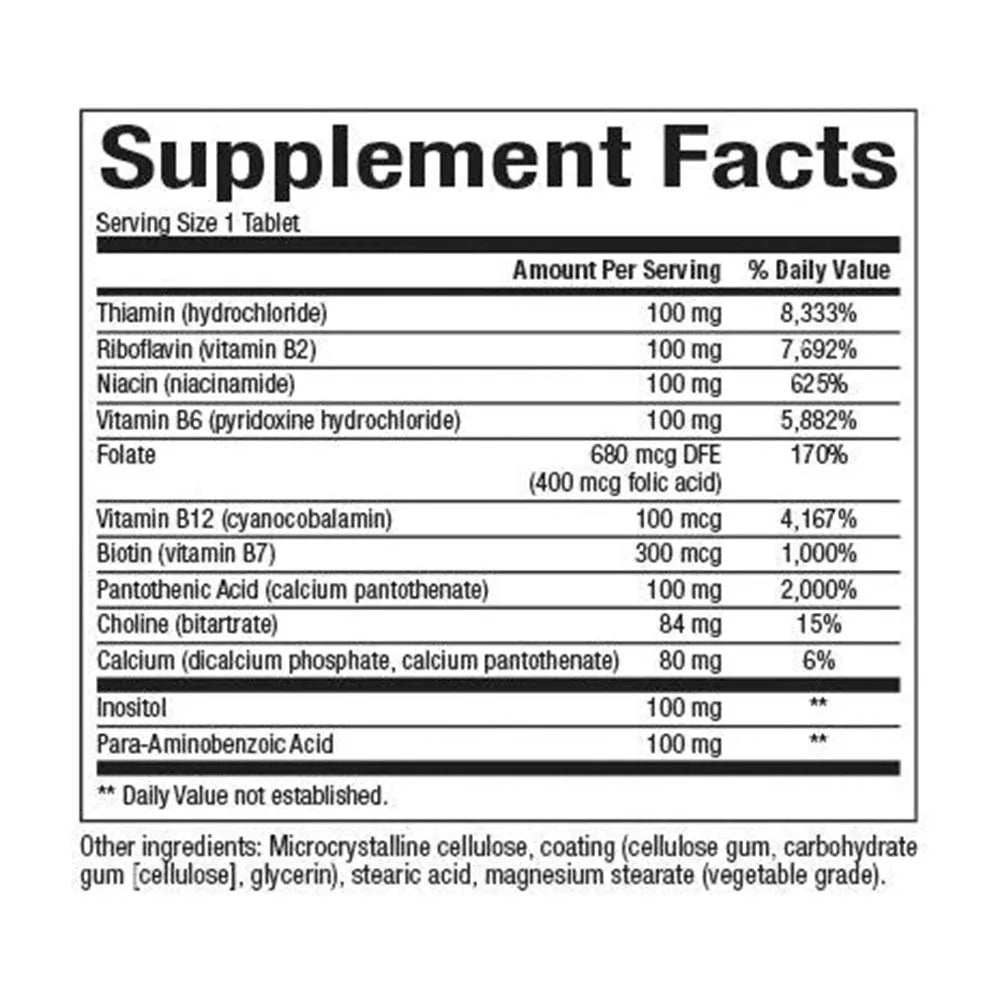 Natural Factors Complete B Time Release (90 Tablets)