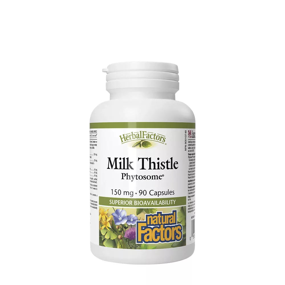 Natural Factors Milk Thistle Phytosome 150 mg (90 Capsules)