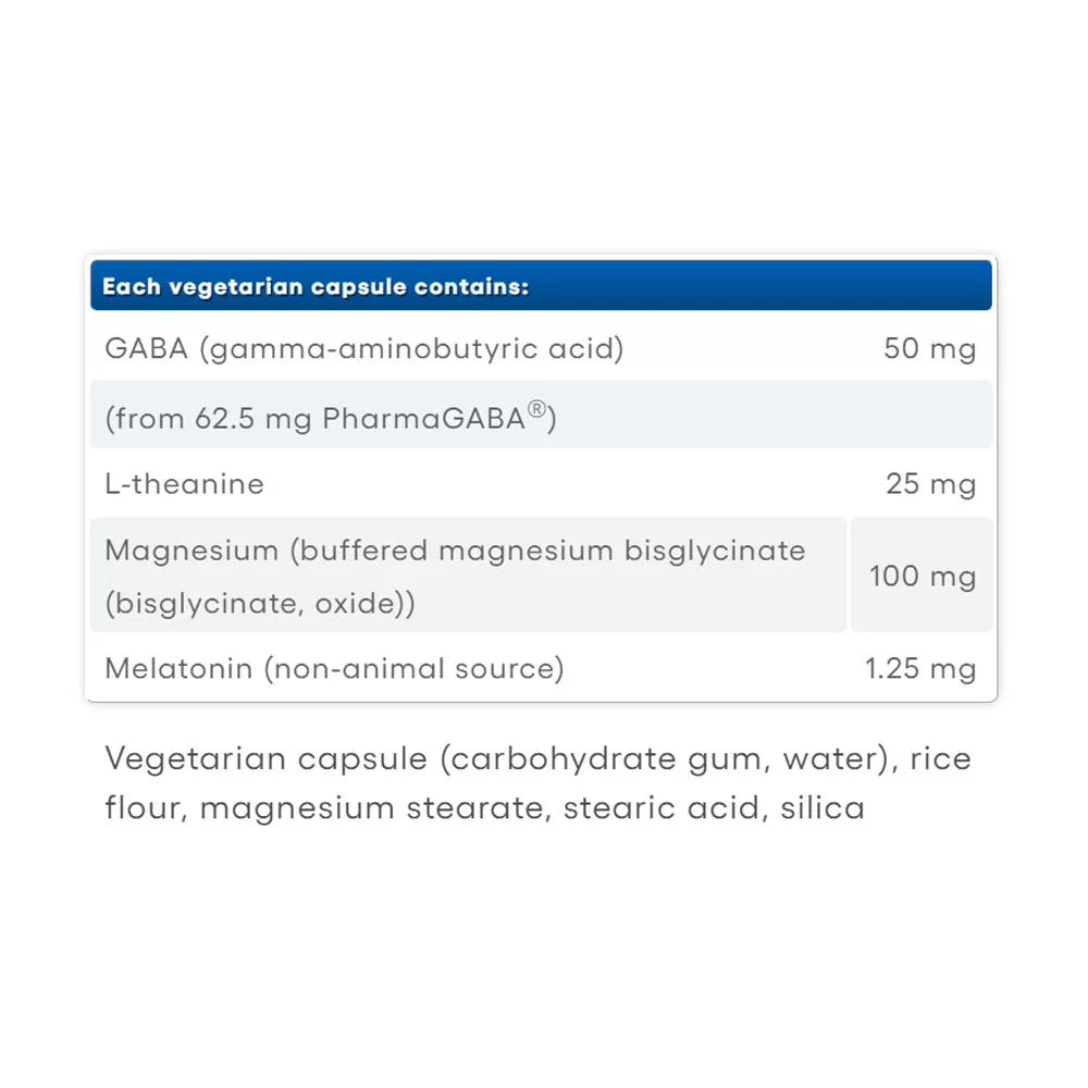 Natural Factors Stress-Relax Nighttime Magnesium Bisglycinate (90 Capsules)