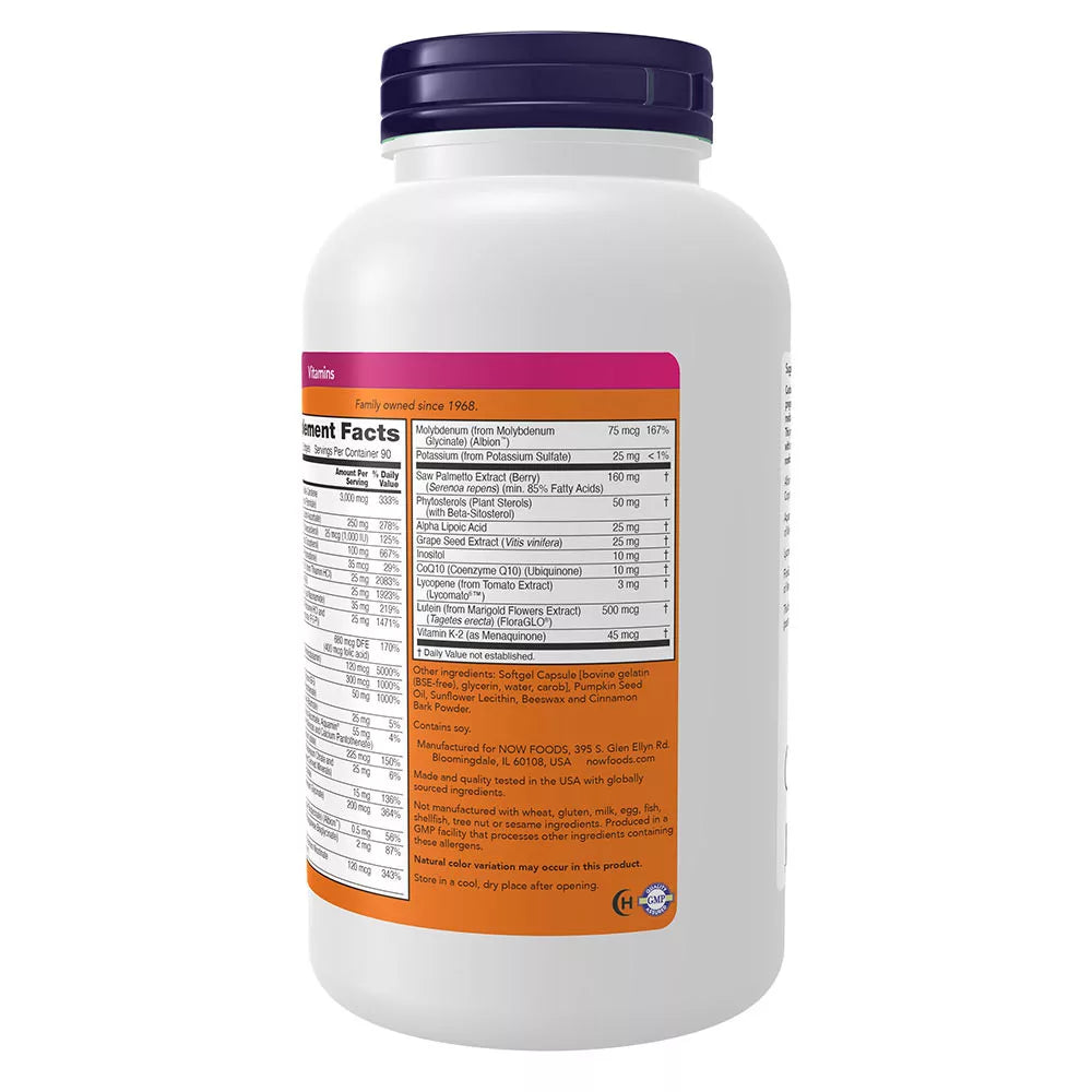 Now Foods ADAM™ Superior Men's Multiple Vitamin (180 Softgels)