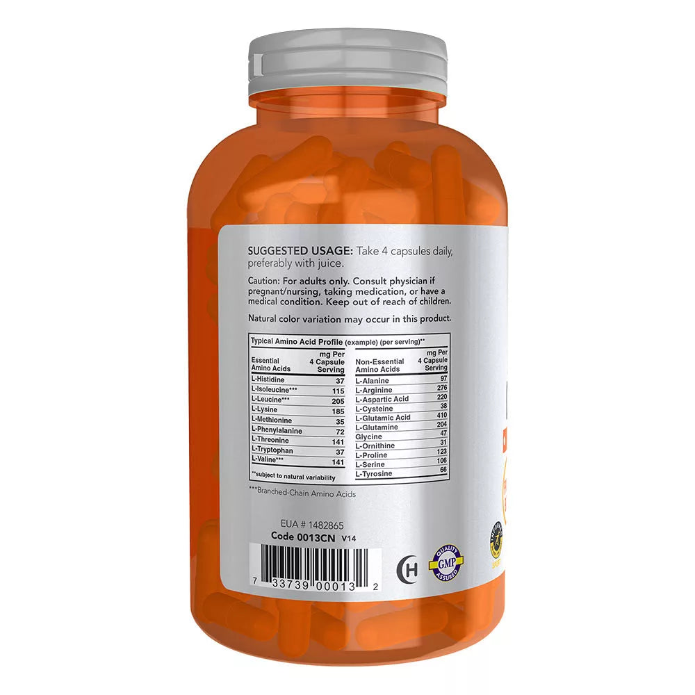 Now Foods Amino Complete™ (360 Veg Capsules)
