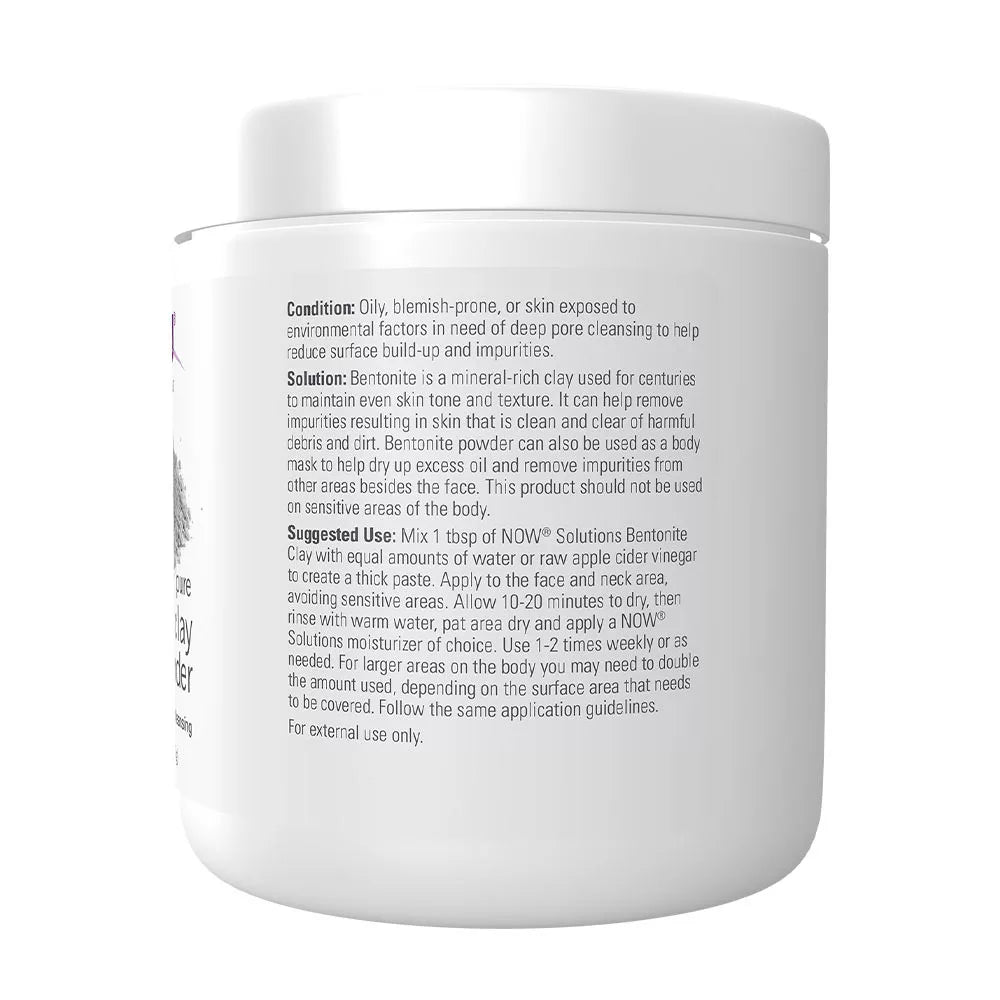 Now Foods Bentonite Clay Powder (11 oz.)